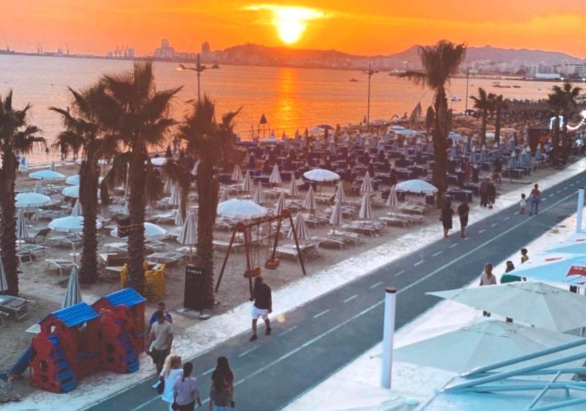 Durres Strand Direkt Am Meer Exterior foto